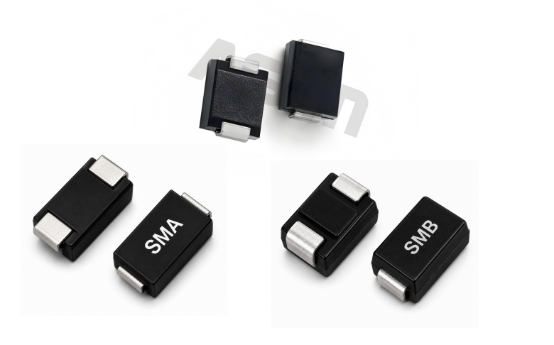 24V TVS二极管怎么选？SMA、SMB、SMC参数对比
